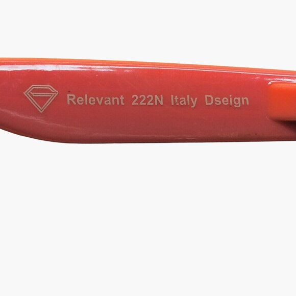 Vintage Pink Sunglasses Relevant 222N Italy Design Costume Movie Star Hollywood - Picture 5 of 5